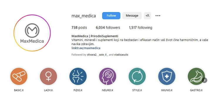 Max Medica Instagram